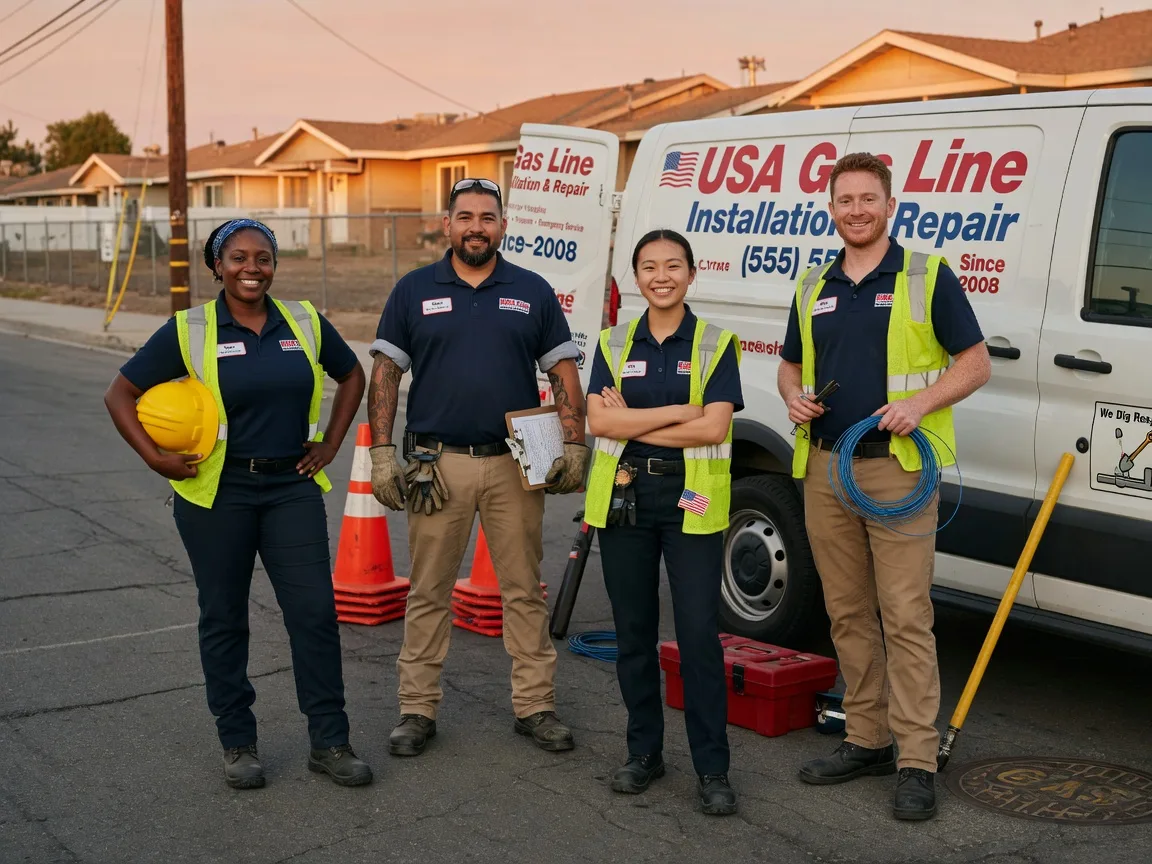 Gas Line Installation company in Hugheston, WV